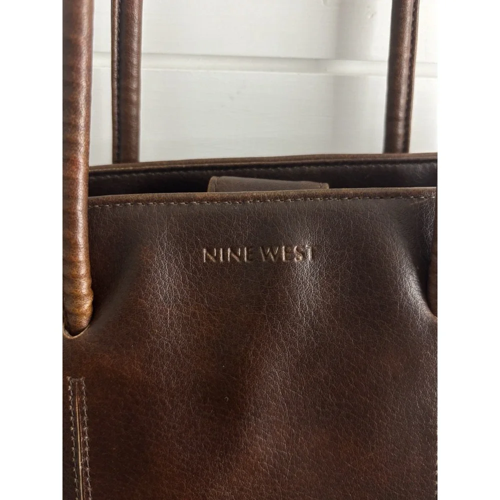 Nine West‎ Women Brown Shoulder  Bag Vintage